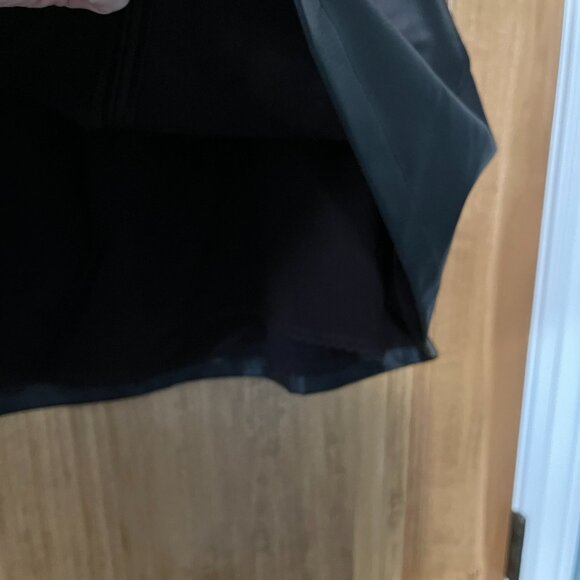 Anthropologie | Maeve Faux Leather A-Line Mini Skirt | Black, XL - Picture 13 of 14